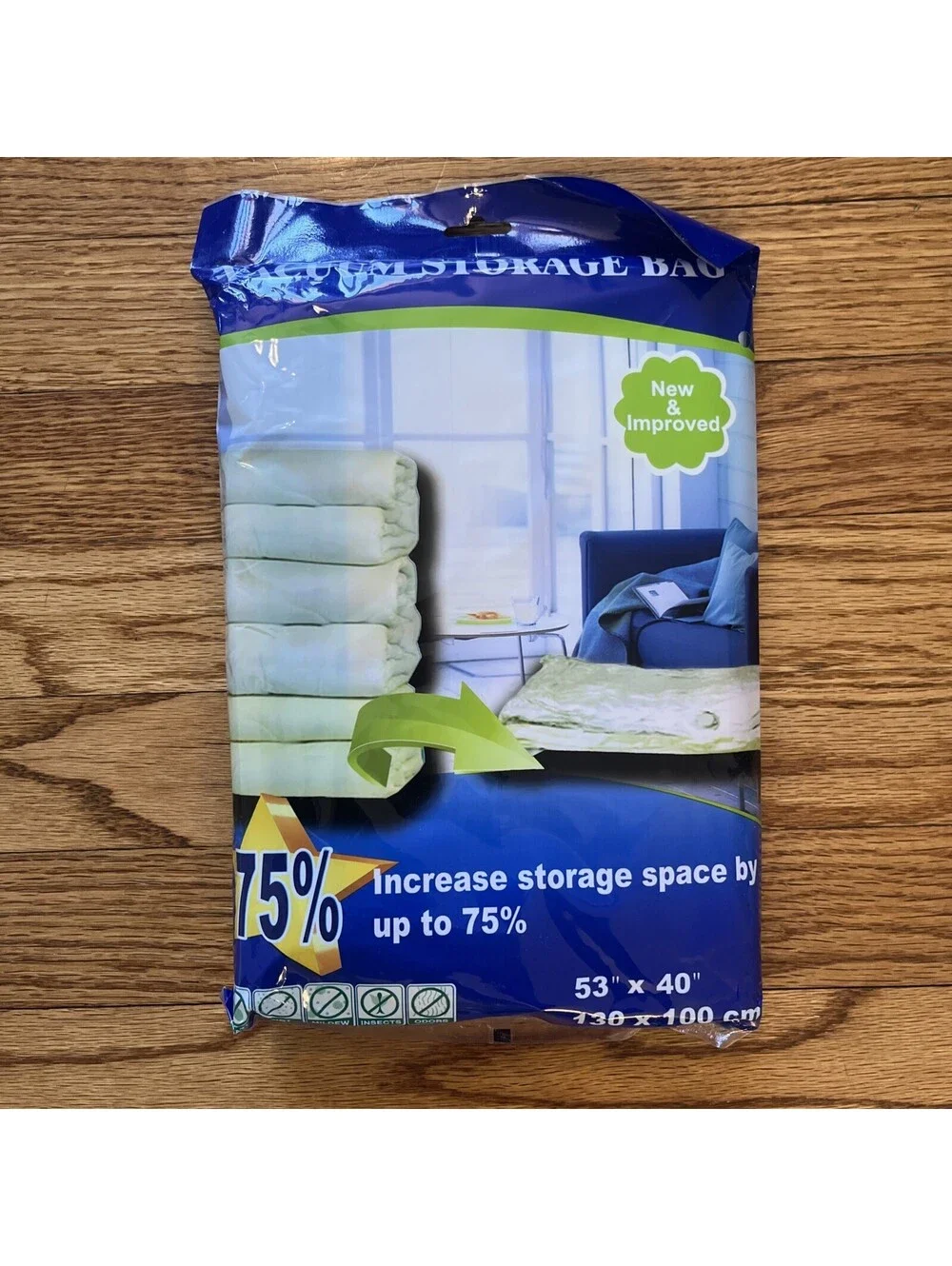 Large Jumbo Vacuum Storage Bags Space Saver Seal Clear Compression 53x40 130x100